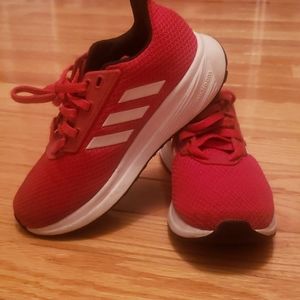Red Boys Adidas sneakers